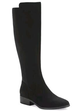 Style&Co ~Woman Size 7M~ Black Charmanee Riding Boots NWOB.